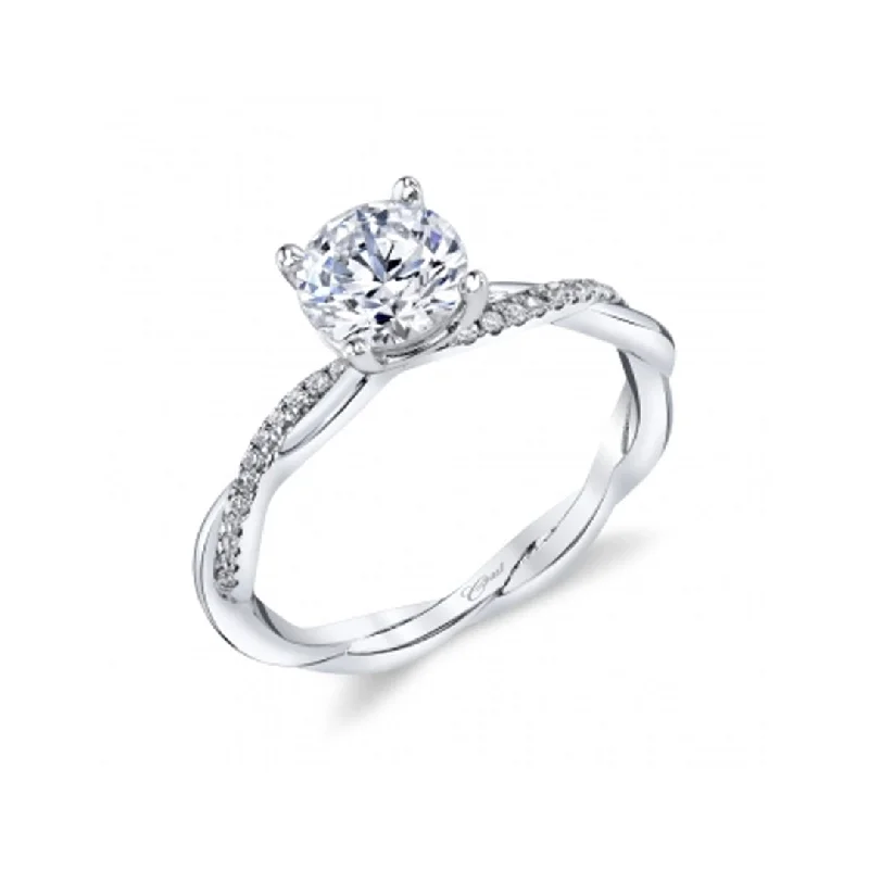 Handcrafted Beauty At Affordable Prices 0.08 ctw Diamond Solitaire Engagement Ring