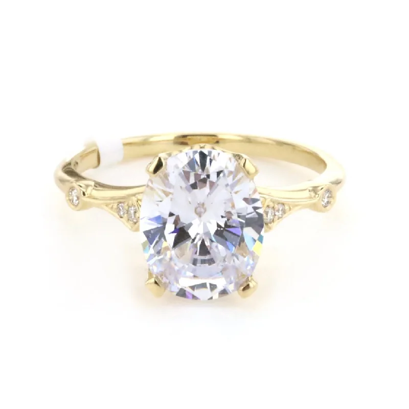 Premium Jewelry Now Available At Special Discounts 0.08 ctw Diamond Solitaire Engagement Ring | 10268386