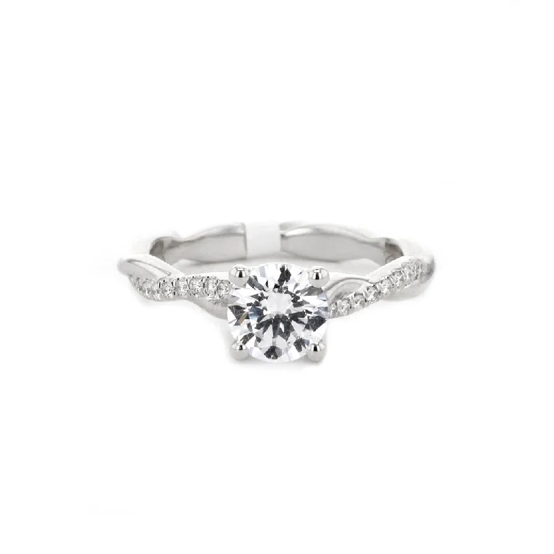 Don't Miss Our Biggest Jewelry Sale Of The Season 0.11 ctw Diamond Solitaire Engagement Ring