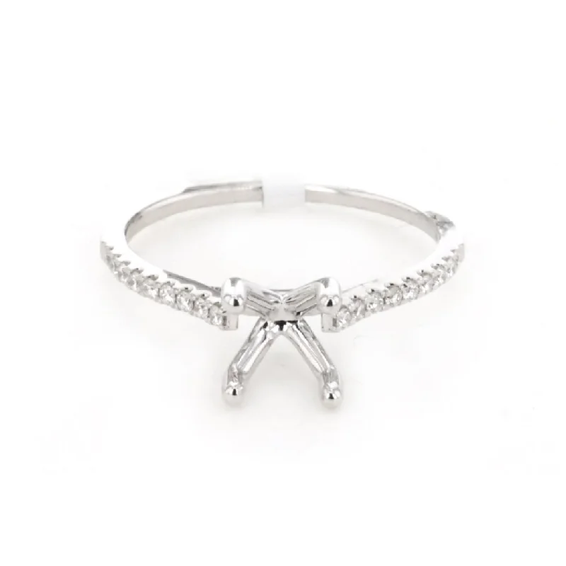 Shop Handcrafted Jewelry At Special Promotional Rates 0.12 ctw Diamond Solitaire Engagement Ring