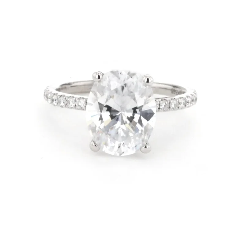 Elegant Jewelry, Exclusive Prices – Shop Now 0.23 ctw Diamond Hidden Halo Engagement Ring