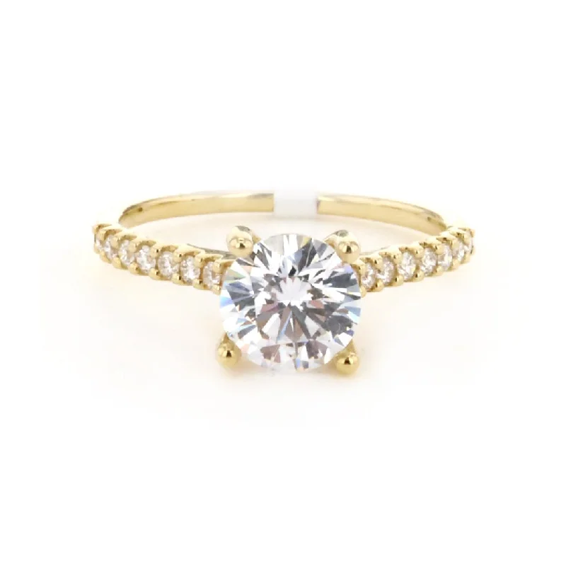 Discounted Jewelry For A Glamorous Look 0.25 ctw Diamond Solitaire Engagement Ring