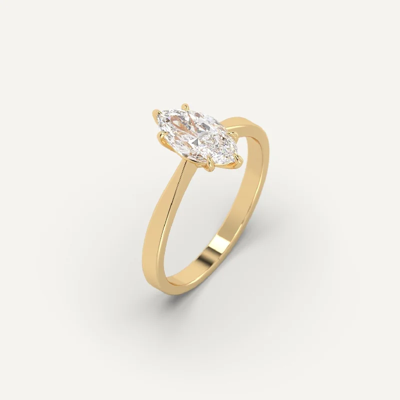 Premium Jewelry Now Available At Special Discounts 1 carat Marquise Cut Diamond Ring