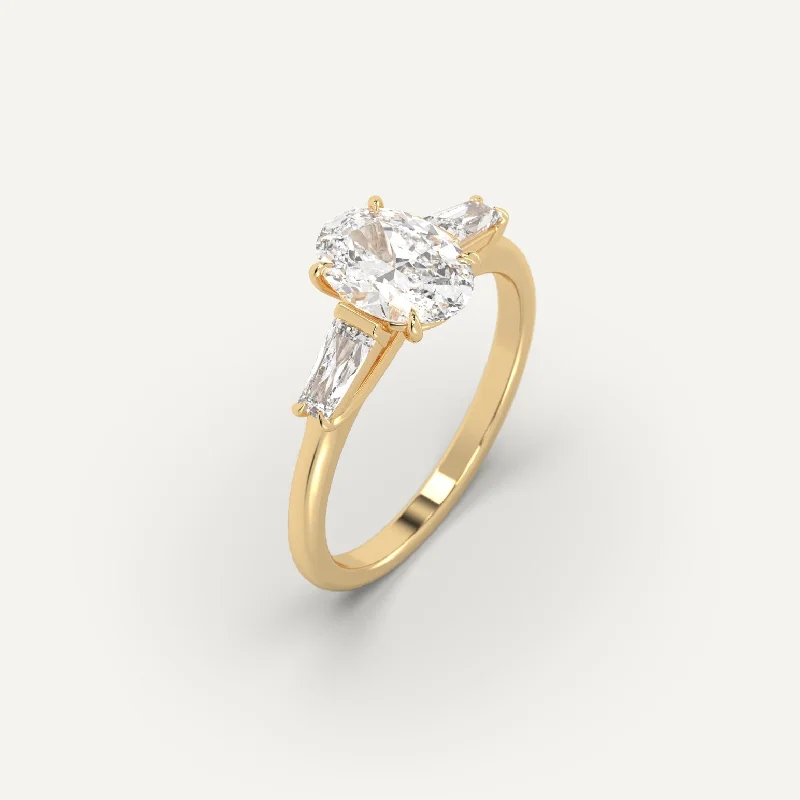 Flash Sale On Exquisite Jewelry – Don't Miss Out 1 carat Oval Cut Diamond Ring
