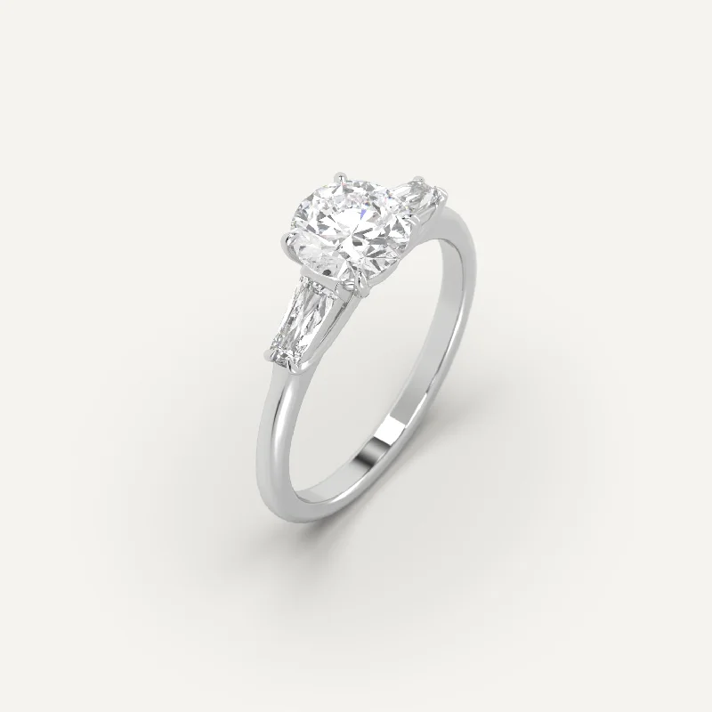 Shop Dazzling Jewelry At The Best Prices 1 carat Round Cut Diamond Ring
