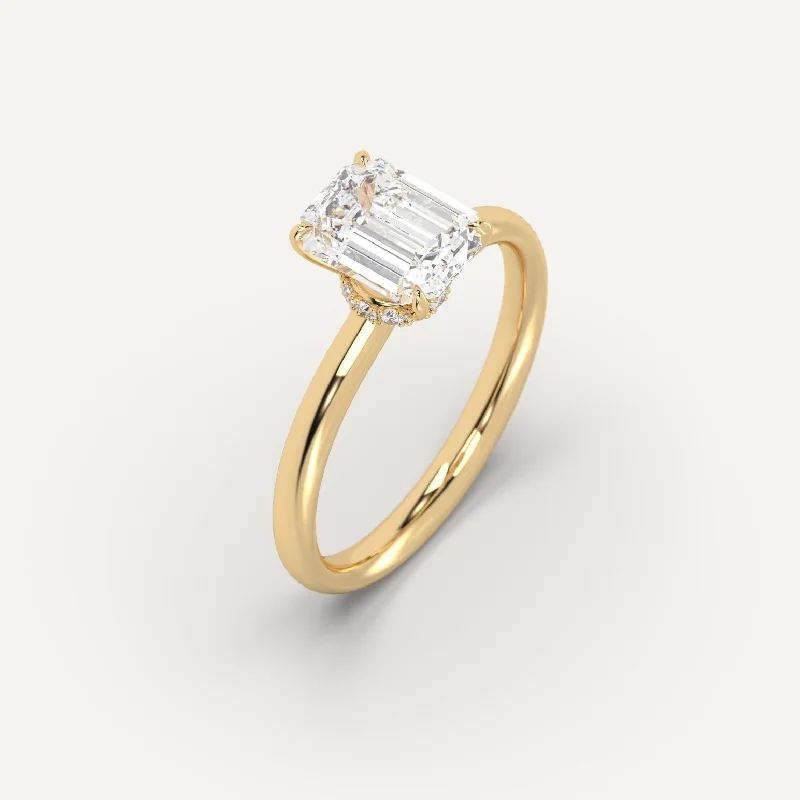 Buy More, Save More On Stunning Jewelry Pieces 2 carat Emerald Cut Diamond Ring