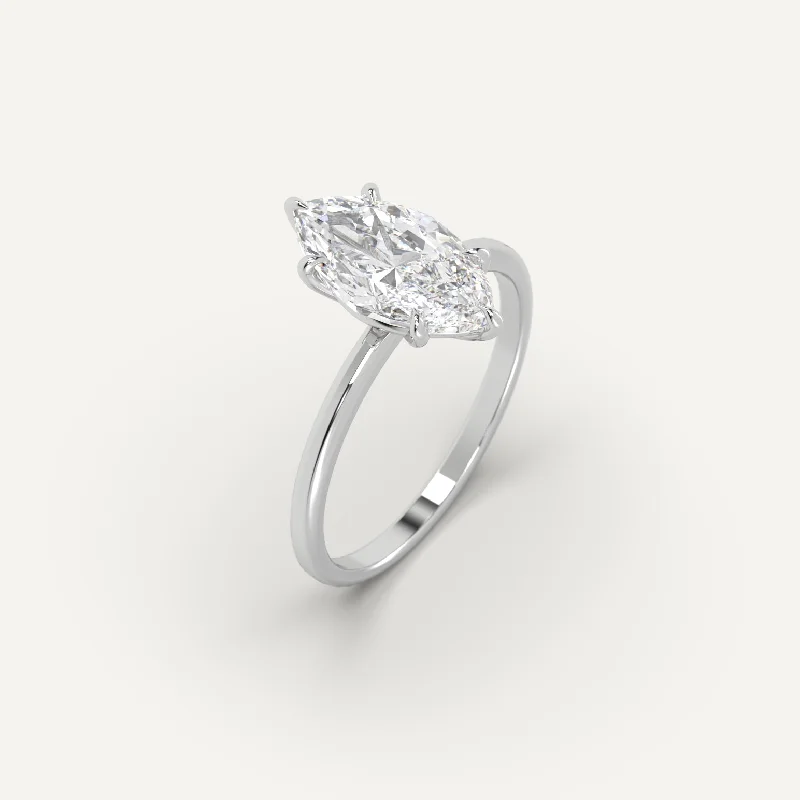 Bestselling Jewelry Now On Sale – Elevate Your Look 2 carat Marquise Cut Diamond Ring