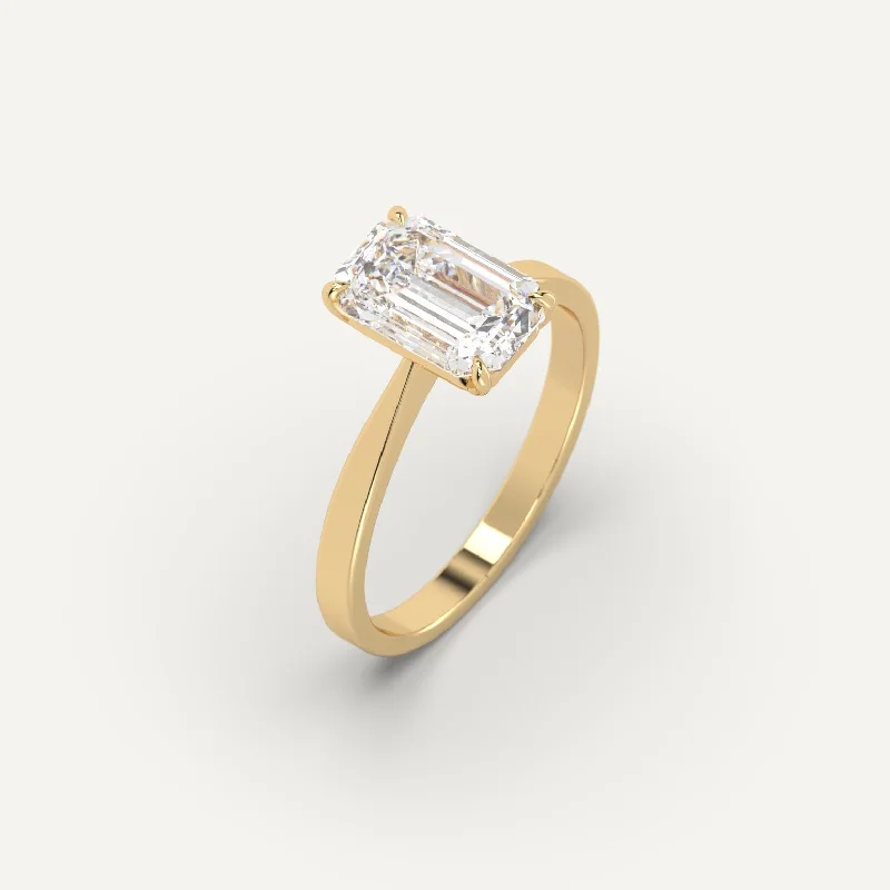 Flash Sale On Stunning Jewelry – Don't Miss Out 3 carat Emerald Cut Diamond Ring