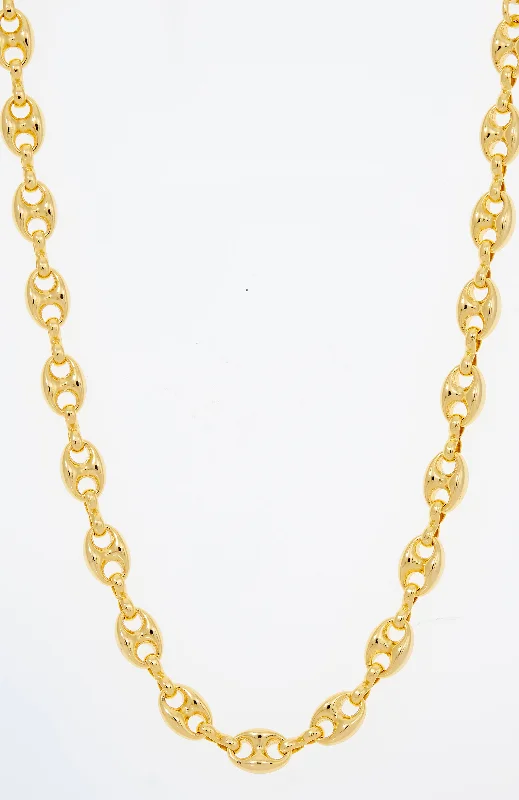 Premium Jewelry At Special Low Prices For A Limited Time 18K GOLD PLATED GUCCI LINK NECKLACE