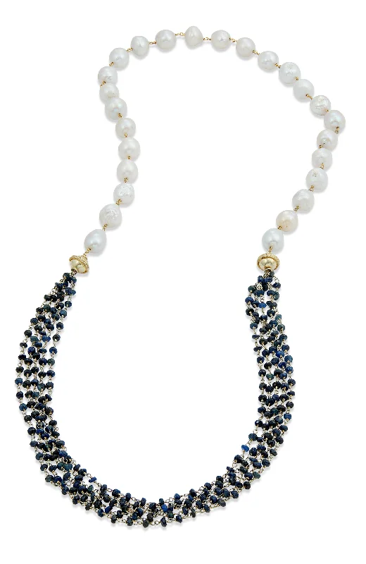 Get The Sparkle You Love At Prices You Adore .925 STERLING SILVER 30" FRESHWATER PEARL  NECKLACE