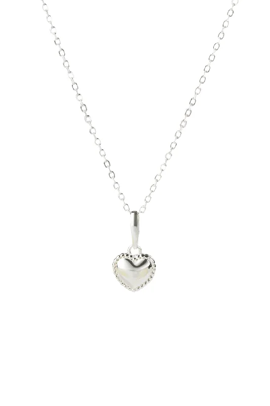 Save On Luxury Jewelry Pieces – Limited-Time Offers 925 Sterling Silver Carved Heart Pendant Necklace