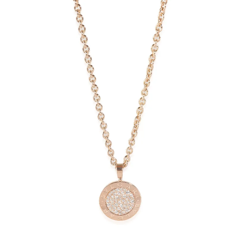 High-Quality Jewelry At A Fraction Of The Cost BVLGARI Bvlgari Diamond Pendant in 18K Rose Gold 0.62 CTW