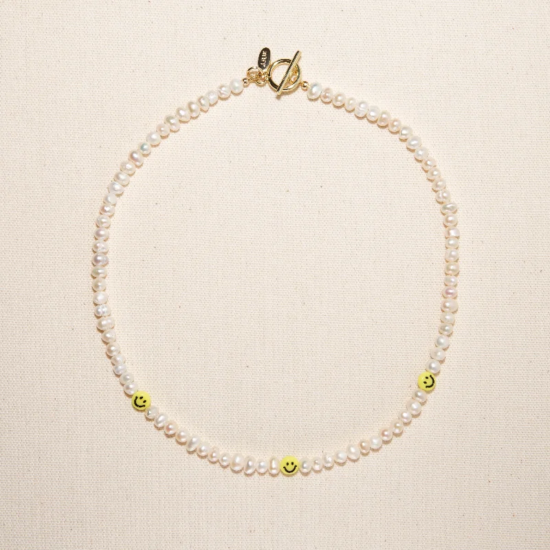 Big Discounts On Elegant Jewelry Collections HaHa Smiley Face Necklace