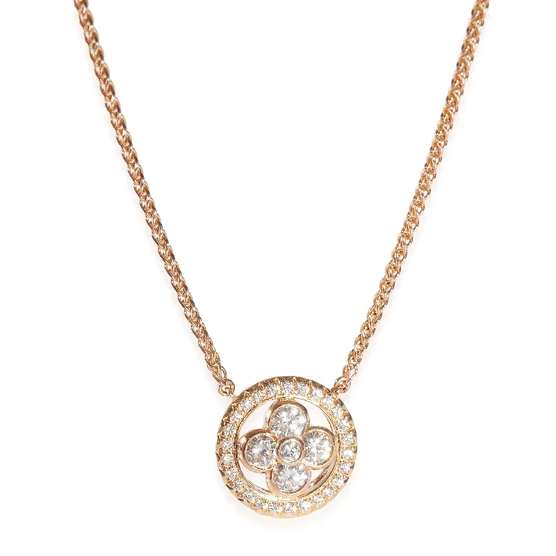 Timeless Jewelry At Special Discount Rates Louis Vuitton Blossom Fashion Pendant in 18k Rose Gold 0.5 CTW