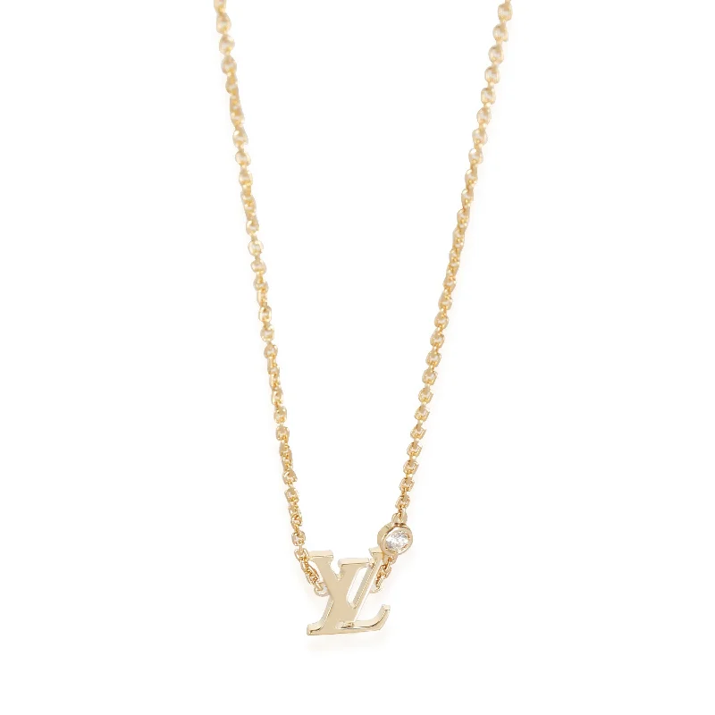 Jewelry Sale Alert – Shop Timeless Elegance Today Louis Vuitton Idylle Blossom Necklace in 18k Yellow Gold 0.03 CTW