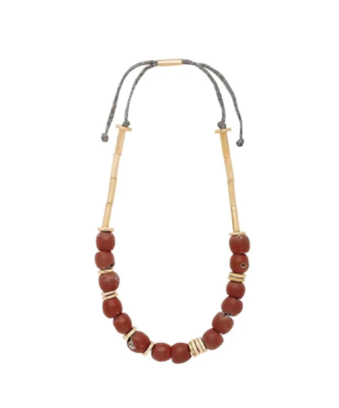 Limited-Stock Jewelry Sale – Once It's Gone, It's Gone Mari Necklace In Clay