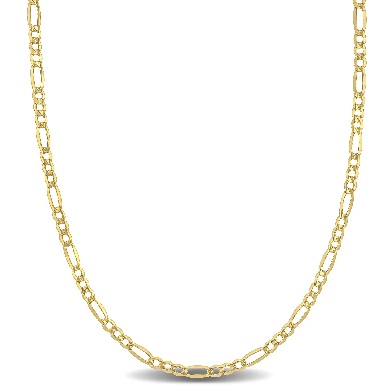 Bestselling Jewelry At Special Promotional Rates Mimi & Max 2.5mm Figaro Link Chain Necklace in 10k Yellow Gold, 22 in