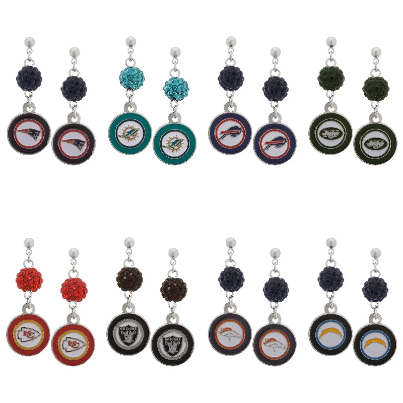 Exclusive Jewelry Sale – Limited-Time Discounts Officially Licensed NFL Stainless Steel Earrings