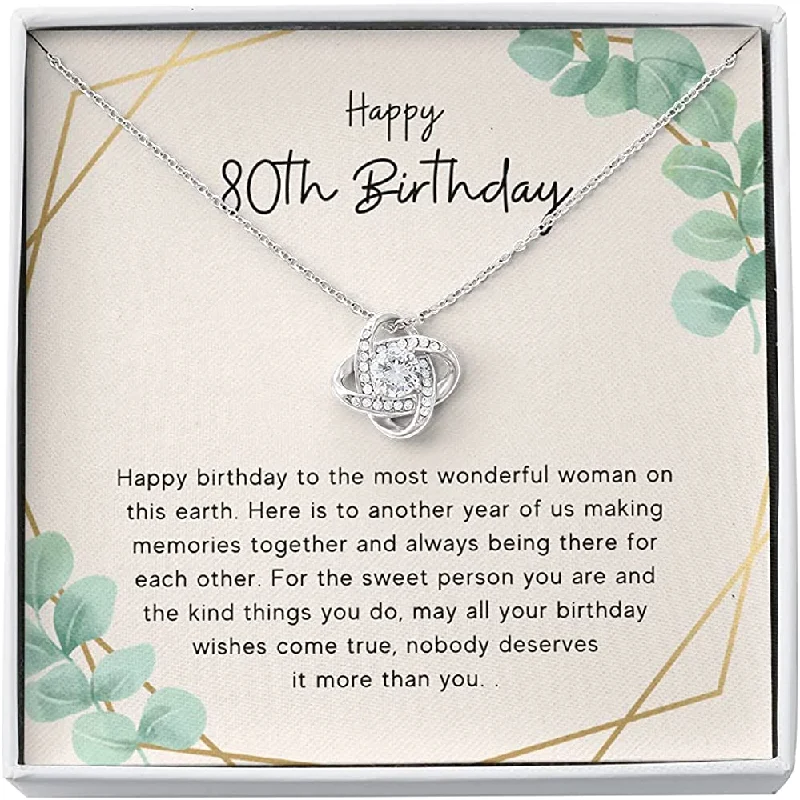 Once-A-Year Jewelry Deals – Shop Before They’Re Gone 80th Birthday For Her Gift 80th For Her eightieth For Women Friend 80th Birthday Friend Meaningful Message Card &