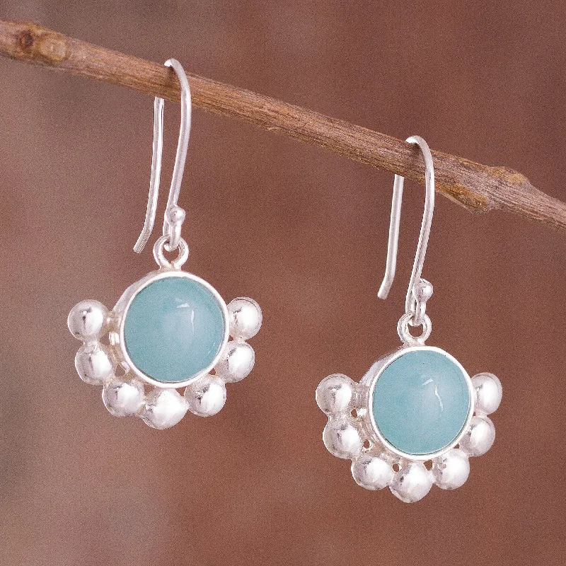 Unique Jewelry For Less – Shop The Sale Now Bauble Delight Round Opal Dangle Earrings Crafted in Peru