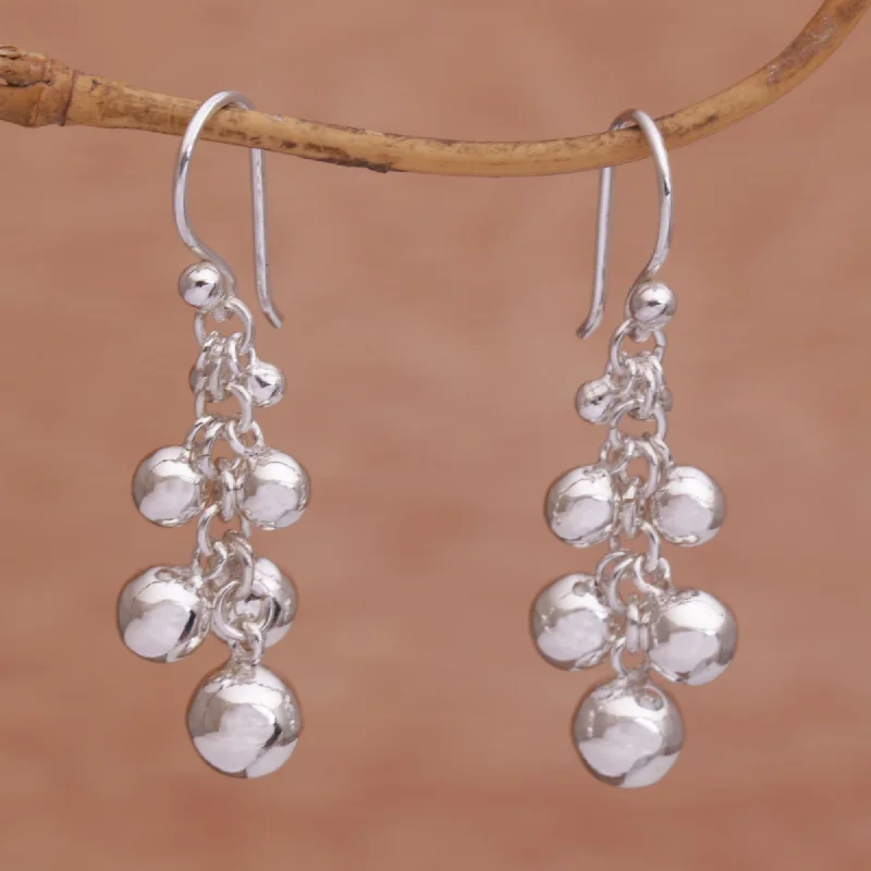 Exclusive Jewelry Markdowns – Limited-Time Offer Bola Beauty Sterling Silver Orb Dangle Earrings from Bali
