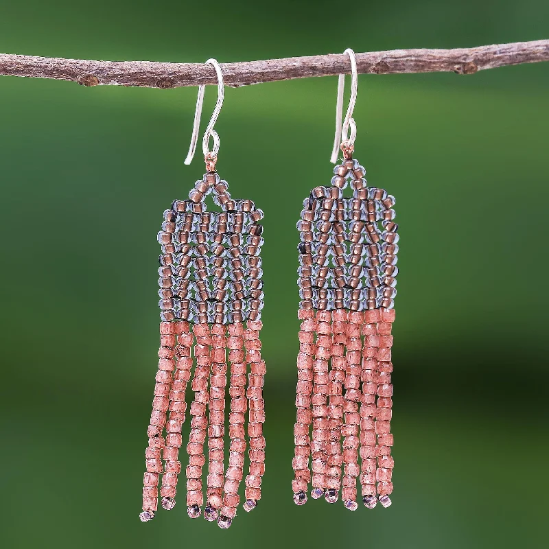 Seasonal Jewelry Deals – Elevate Your Style Chao Phraya Tassels Bohemian Beaded Tassel Dangle Earrings from Thailand Seasonal Jewelry Deals – Elevate Your Style Chao Phraya Tassels Bohemian Beaded Tassel Dangle Earrings from Thailand
