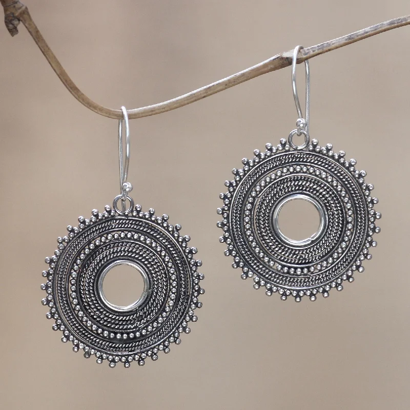 Seasonal Jewelry Deals – Elevate Your Style Dazzling Moons Sterling silver dangle earrings