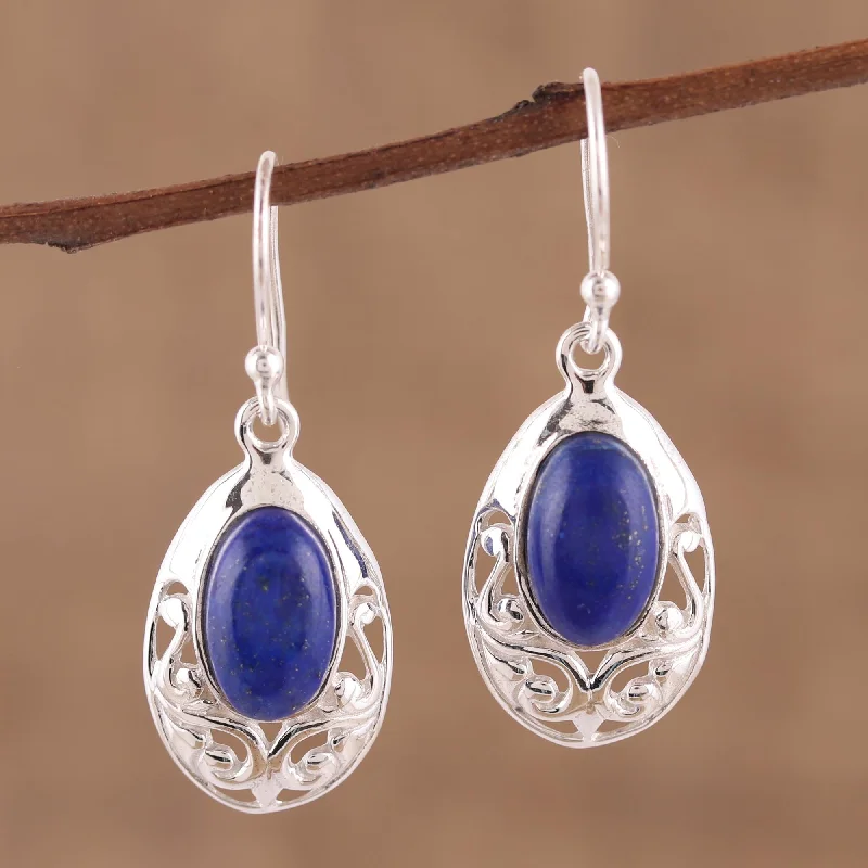 Fine Jewelry, Limited-Time Offers Available Deepest Desire Lapis Lazuli and Sterling Silver Dangle Earrings Fine Jewelry, Limited-Time Offers Available Deepest Desire Lapis Lazuli and Sterling Silver Dangle Earrings
