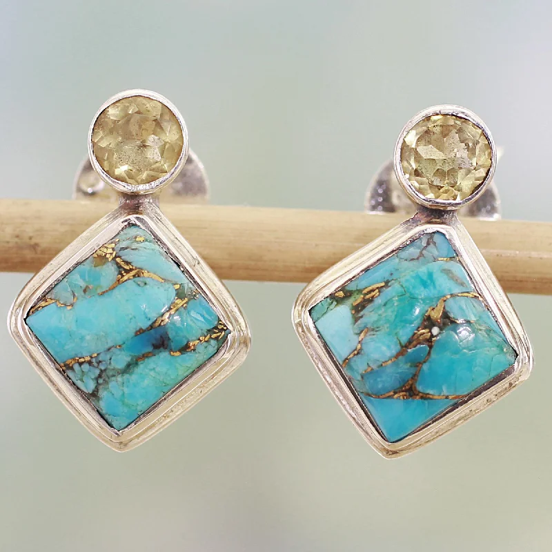 Unlock Unbeatable Jewelry Deals Before They’Re Gone Turquoise Sparkle Turquoise Silver Earrings