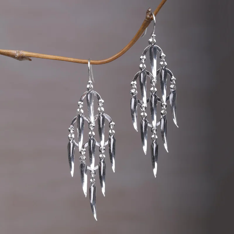 Elegant Necklaces And Bracelets At Limited-Time Offers Feathered Dreams Handcrafted Balinese Sterling Silver Chandelier Earrings Elegant Necklaces And Bracelets At Limited-Time Offers Feathered Dreams Handcrafted Balinese Sterling Silver Chandelier Earrings