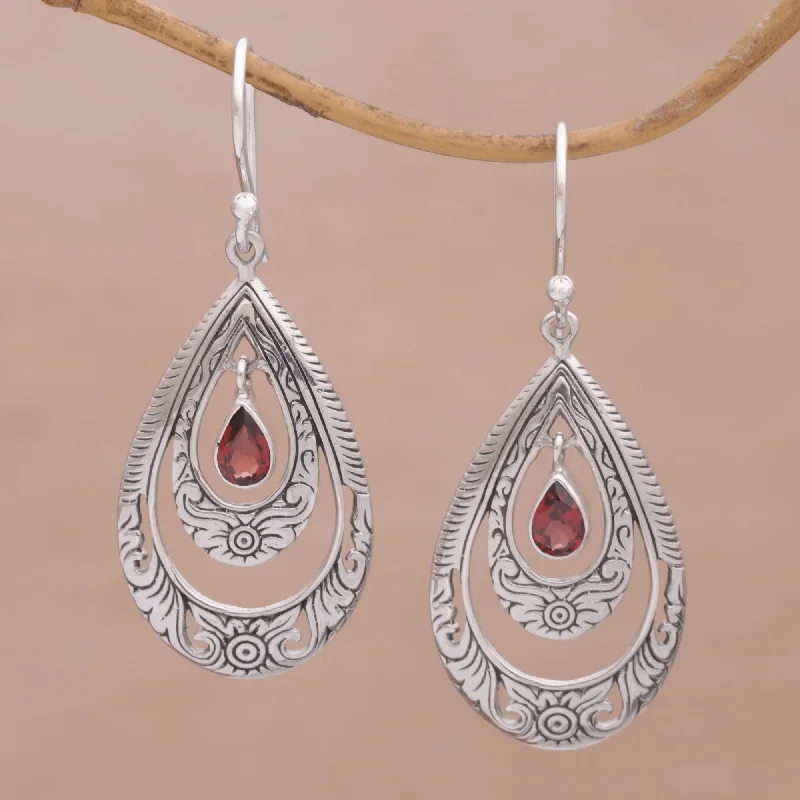 Sparkle For Less – Shop Our Limited-Time Jewelry Deals Gift of Flowers in Red Artisan Handmade Garnet 925 Sterling Silver Earrings Sparkle For Less – Shop Our Limited-Time Jewelry Deals Gift of Flowers in Red Artisan Handmade Garnet 925 Sterling Silver Earrings