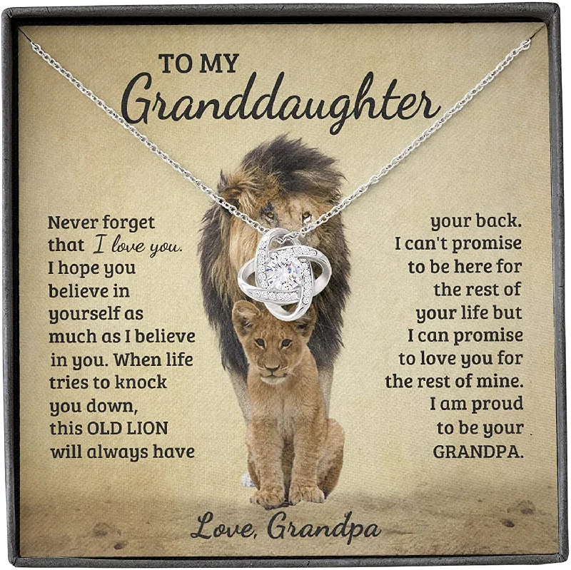 Affordable Gold-Plated Jewelry For Modern Fashion Granddaughter Gifts From Grandpa Grandma Granddaughter Necklace From Grandma Grandpa To My Granddaughter Lion Grandpa Affordable Gold-Plated Jewelry For Modern Fashion Granddaughter Gifts From Grandpa Grandma Granddaughter Necklace From Grandma Grandpa To My Granddaughter Lion Grandpa