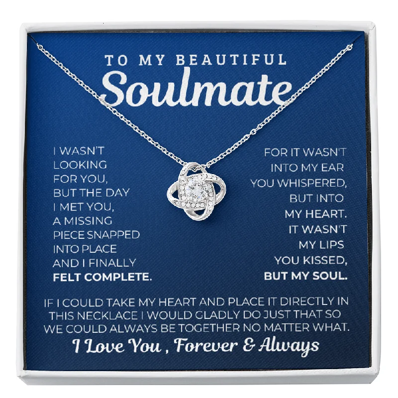 Luxury Jewelry Clearance – Shop Premium Styles Now Love Knot Necklace- Kissed my Soul Love Knot Necklace Limited Edition - Grabs Yours Now !