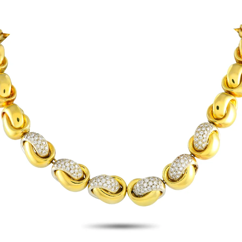 Kurt Wayne 18K Yellow Gold 2.90ct Diamond Necklace KW01-083024