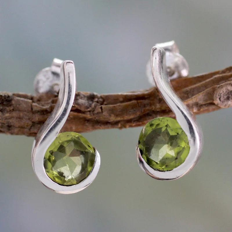 Shine In Style – Shop Jewelry Discounts Today Lime Droplet Women's Peridot Jewelry from India