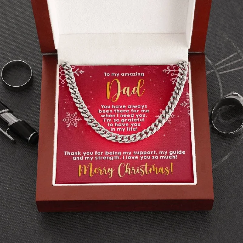 Premium Diamond Jewelry For Unforgettable Moments Fathers Day Gift Message Necklace Gifts for Dad Cuban Link s for Dad from Daughter Personalized Gifts