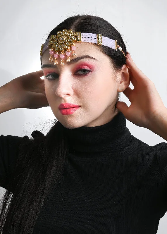 Don't Miss Out On Jaw-Dropping Jewelry Discounts Odette Women Pink Beaded Choker Set