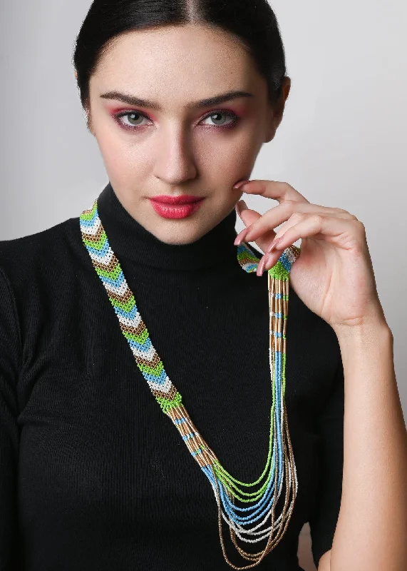 Luxury Jewelry Sale – Elegant Styles At Unbeatable Prices Odette Women Multicolor Tribal Necklace Luxury Jewelry Sale – Elegant Styles At Unbeatable Prices Odette Women Multicolor Tribal Necklace