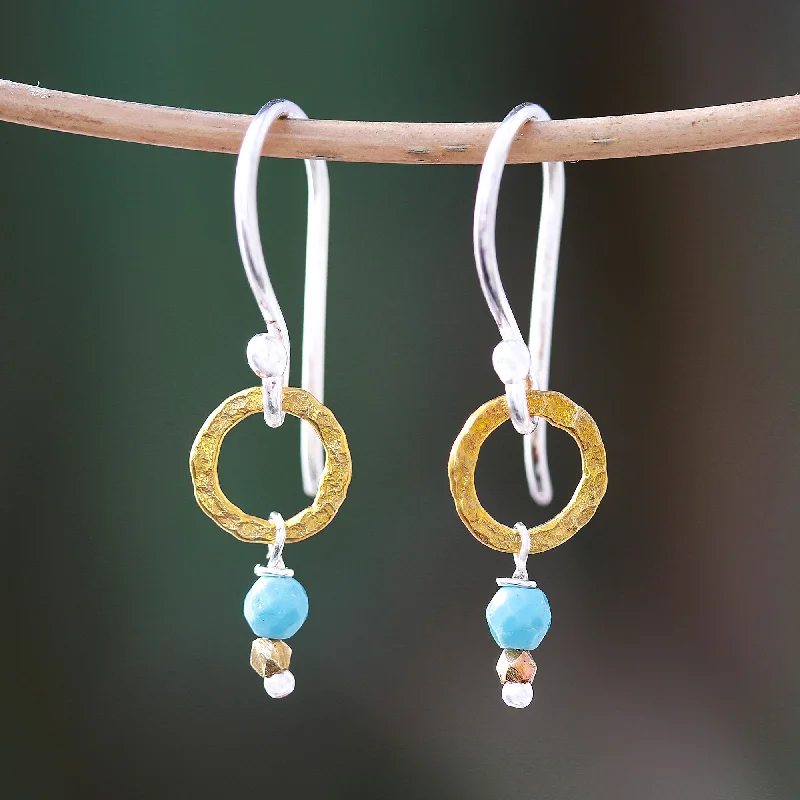 Best-Selling Jewelry Now Available At Special Deals Regal Rings Gold Accented Calcite Dangle Earrings from Thailand Best-Selling Jewelry Now Available At Special Deals Regal Rings Gold Accented Calcite Dangle Earrings from Thailand