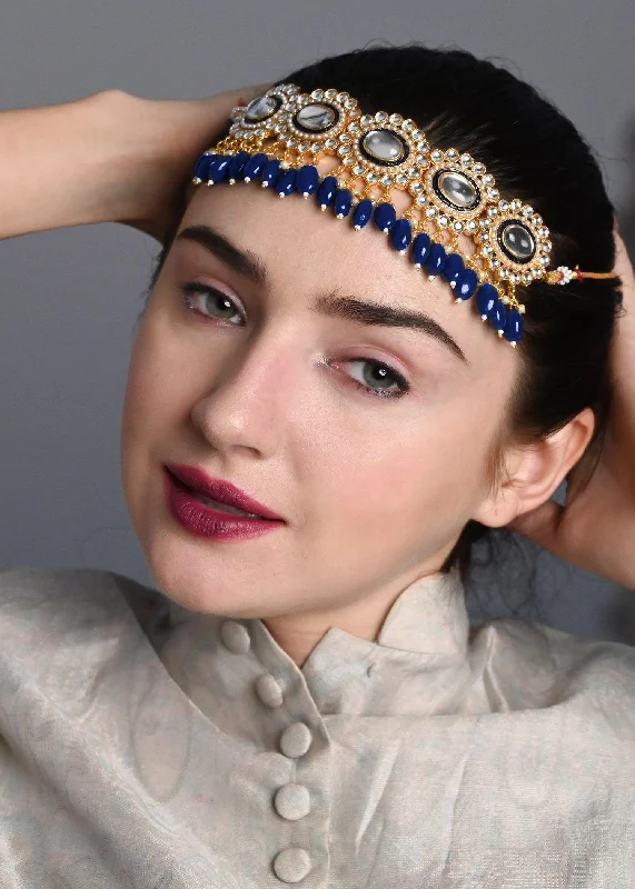 Don't Miss These Dazzling Jewelry Discounts Odette Women Royal Blue Gold Choker Set Don't Miss These Dazzling Jewelry Discounts Odette Women Royal Blue Gold Choker Set
