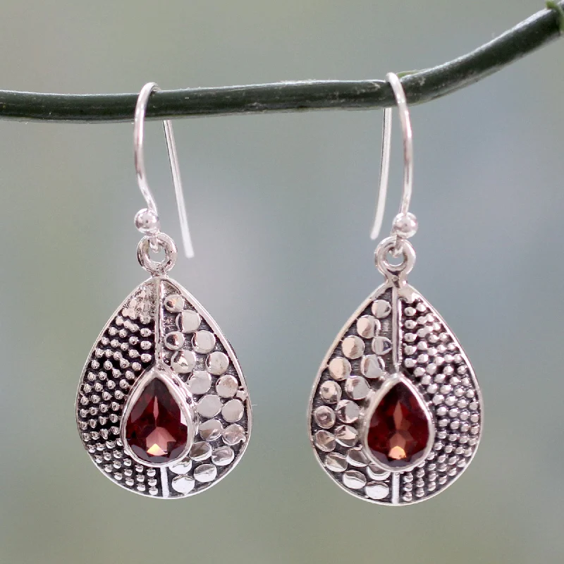 Personalized Jewelry Sale – Unique Gifts At Low Prices Scarlet Fusion Sterling Silver and Garnet Dangle Earrings from India Personalized Jewelry Sale – Unique Gifts At Low Prices Scarlet Fusion Sterling Silver and Garnet Dangle Earrings from India