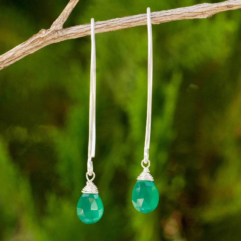 Unmissable Deals On Handmade Jewelry Collections Sublime Chalcedony Sterling Silver Earrings