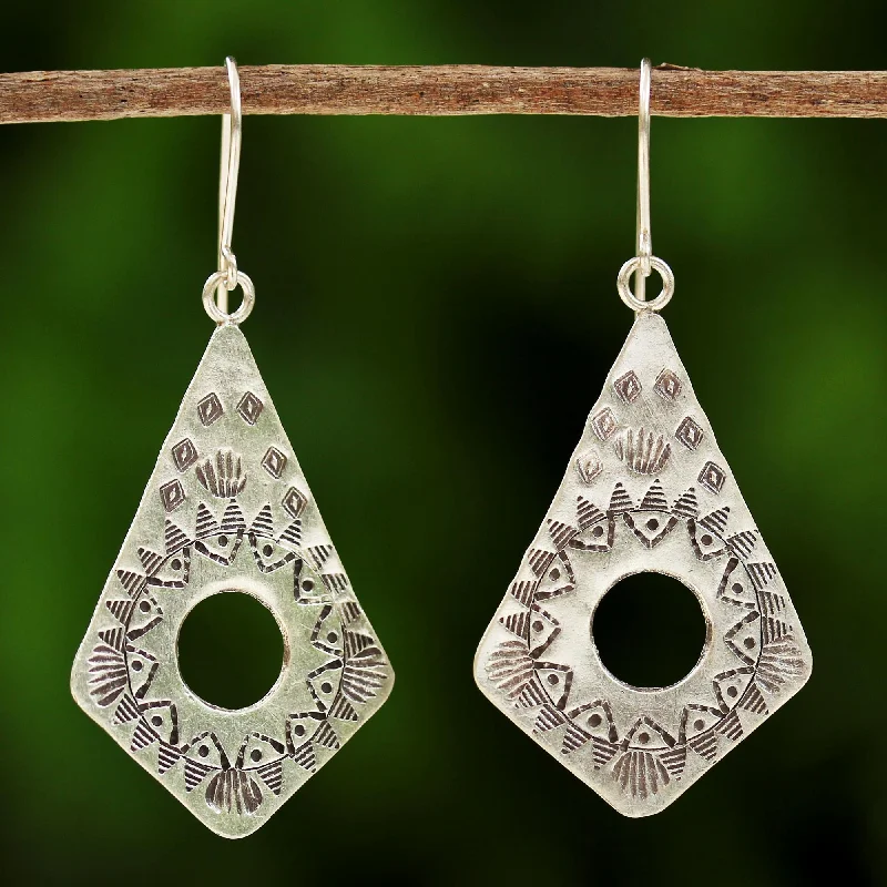 Celebrate With Sparkle – Jewelry Sale Now Live Thai Promise Handmade Hill Tribe Silver Dangle Earrings from Thailand