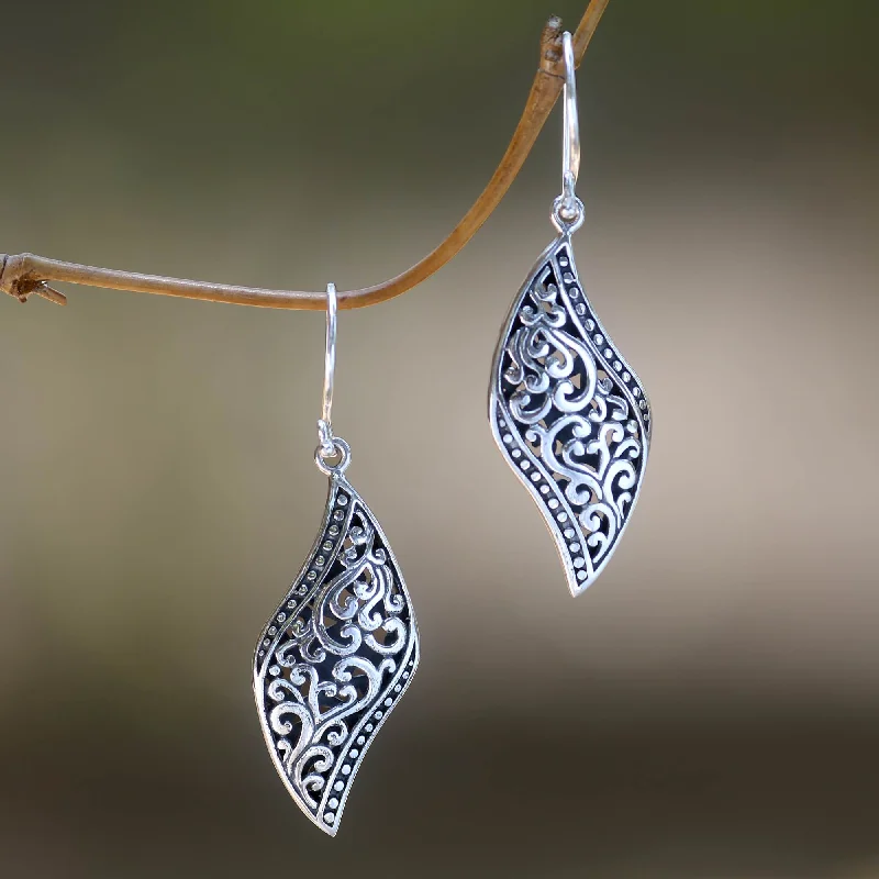 Personalized Jewelry Sale – Unique Pieces At Great Prices Voluptuous Leaf Ornate Leaf Theme Balinese Sterling Silver Artisan Earrings Personalized Jewelry Sale – Unique Pieces At Great Prices Voluptuous Leaf Ornate Leaf Theme Balinese Sterling Silver Artisan Earrings