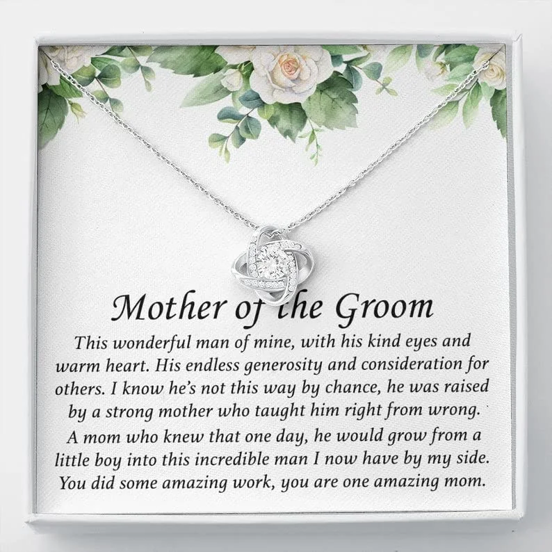 Flash Sale On Exquisite Jewelry – Don't Miss Out Wedding Necklace Gift Mother-in-law Necklace Mother In Law Wedding Gift From Bride Mother of the Groom Necklace