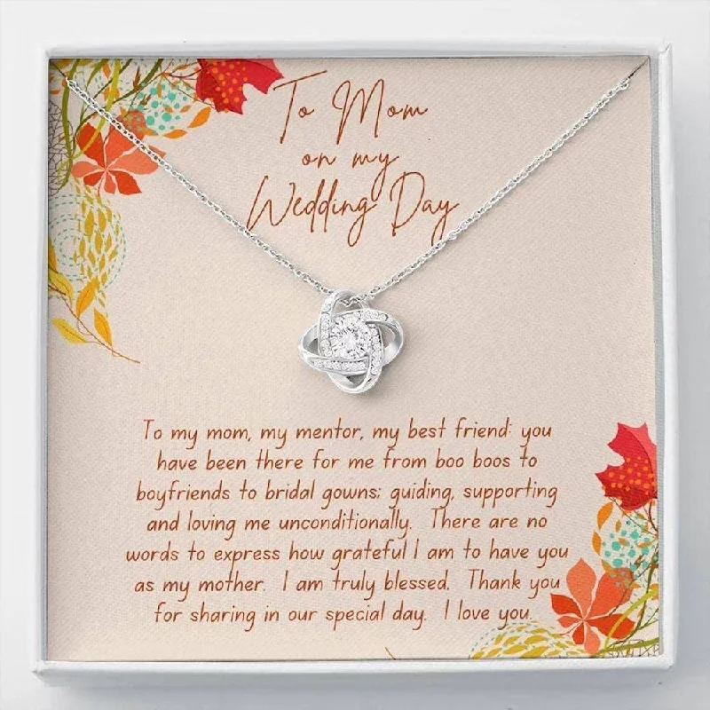 Shop Trending Jewelry With Exclusive Savings Wedding Necklace Gift Mother of the Bride Necklace Gift from Daughter Gratitude Gift from Bride I Love You Mom