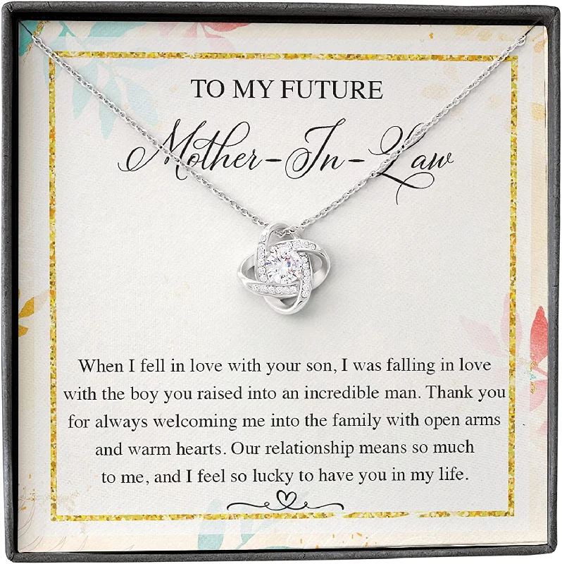 Fashion-Forward Geometric Jewelry For Contemporary Style Wedding Necklace Gift To My Boyfriends Mom Necklace - Jewelry Gifts For Boyfriends To My Boyfriends Mom Gifts On