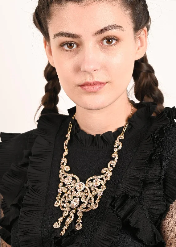 Fashion-Forward Jewelry At Incredible Prices Odette Women White Crystal Necklace Set