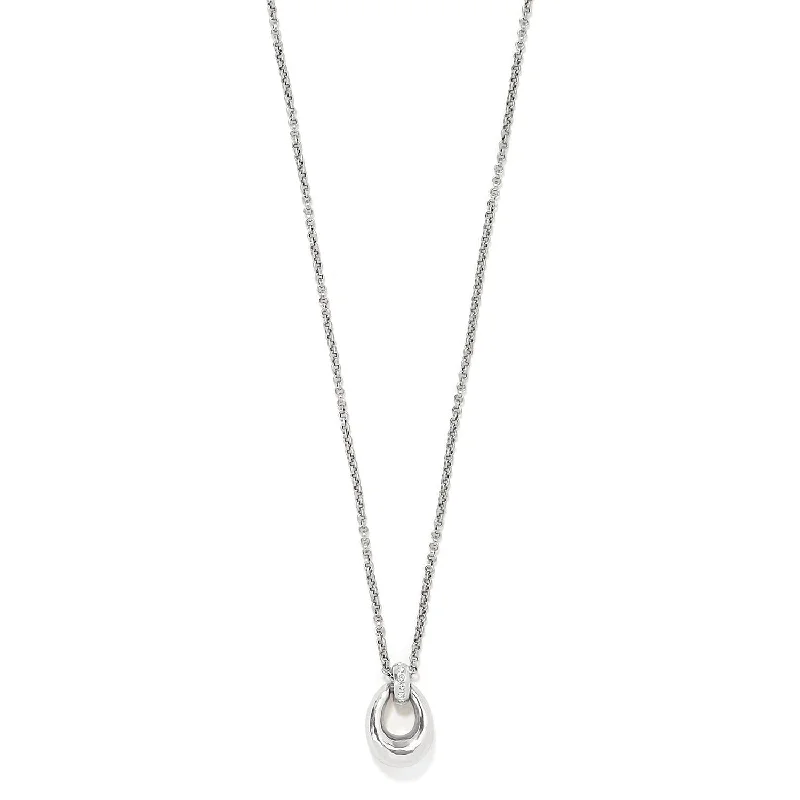 Timeless Elegance At Unbelievable Discounts Women's Orbit Necklace In Silver