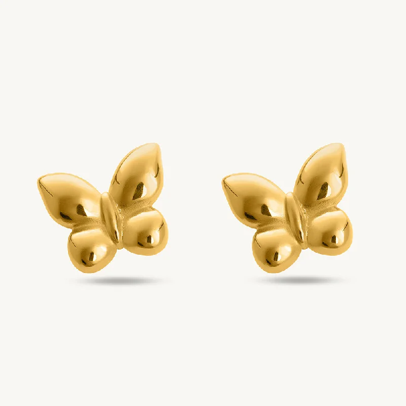Flash Deals On Fine Jewelry – Shop Before It's Gone Delicate Butterfly Stud Earrings